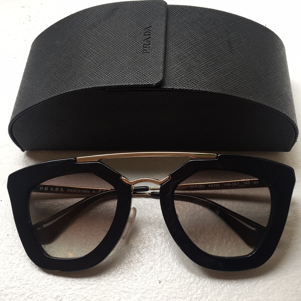 Prada sunglasses with case